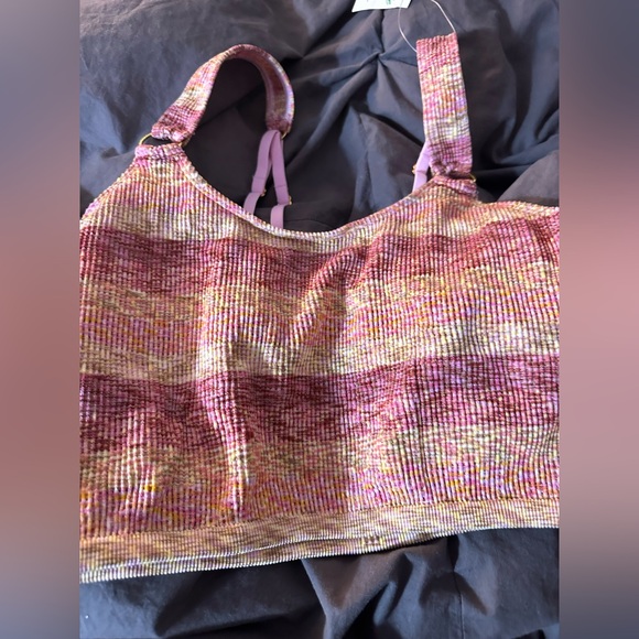 aerie Other - Aerie Gold Ring Bralette Bra Crop Top
aerie NWT